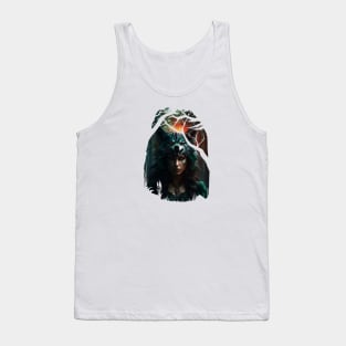 Witch Wolf Tank Top